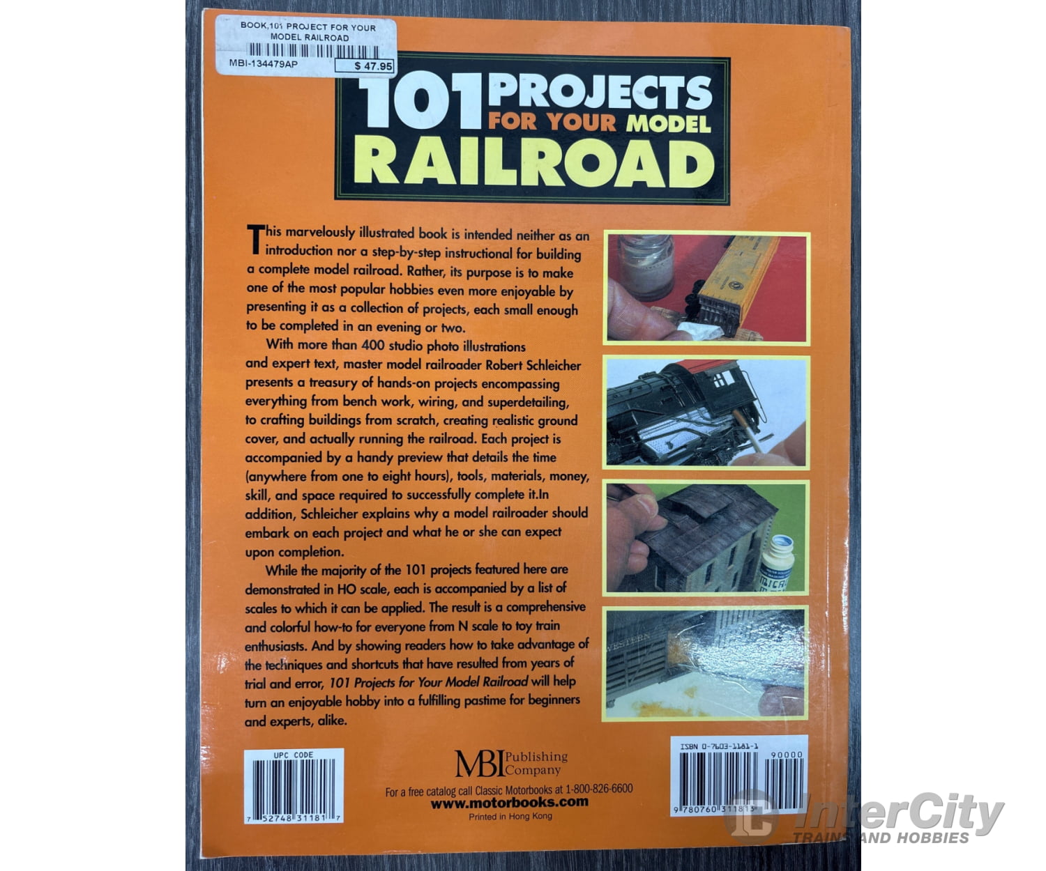 101 Projects for your Model Railroad by Robert Schleicher Books