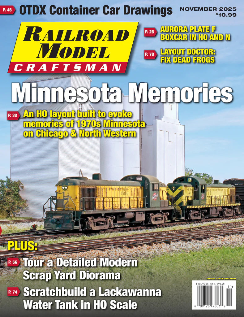 Railroad Model Craftsman Magazine November 2025