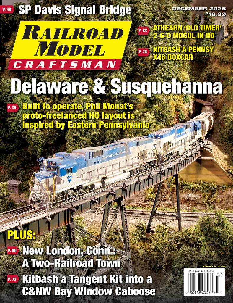 Railroad Model Craftsman Magazine December 2025