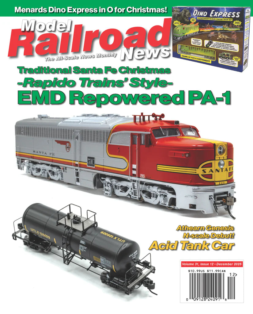 Model Railroad News December 2025