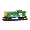 Micro Trains N 10044063 36' Riveted-Steel Cupola Caboose - Burlington Northern #11469 Christmas Graffiti