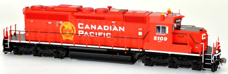 Bowser HO 25305 GMD SD40-3 Rebuild - Standard DC - Executive Line - Canadian Pacific #5109 (red, Block Lettering, 2 Rooftop Beacons)