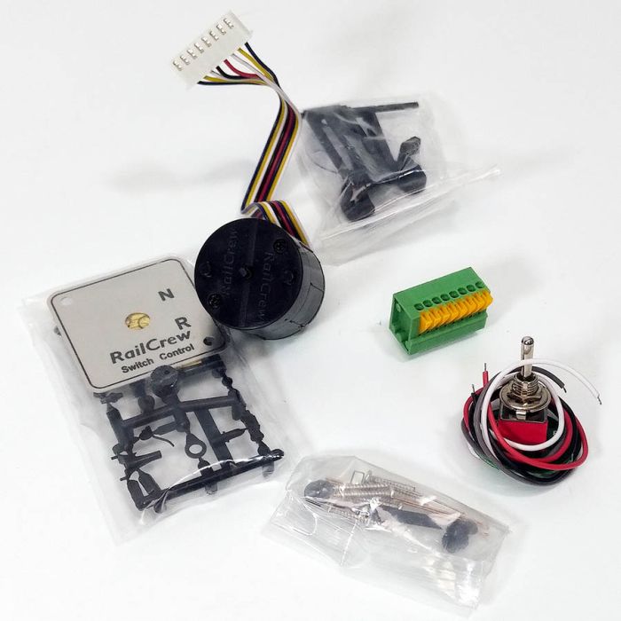 Rapido HO 320101 RailCrew Switch Machine with Operating Switch Stand - Single