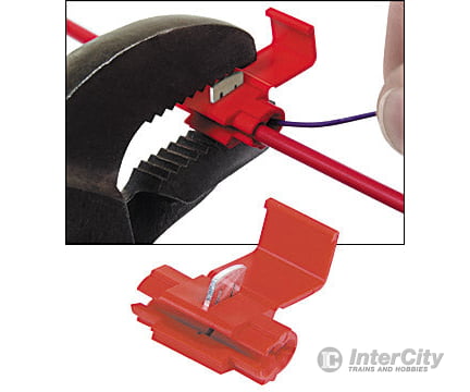 3M Scotchlok 905 Self Stripping Tap Connectors Red 22- 14AWG - Pack of 10 Lights & Electronics