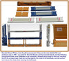 JTC 402551 N Flatracks Container Assortment Genstar/Cronos/OOCL (Magnetic & IBC Pins Connection)
