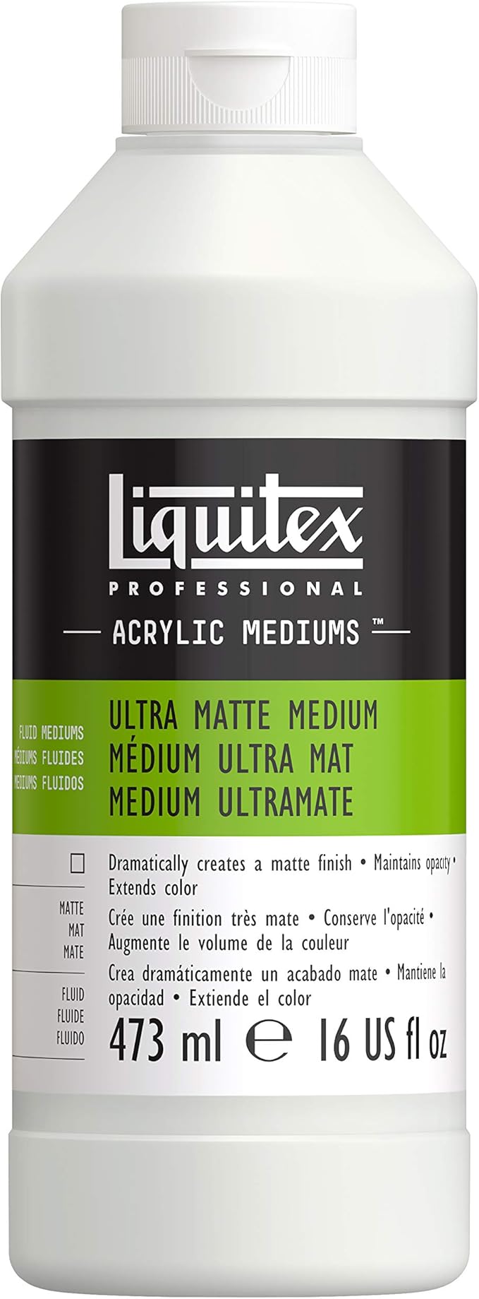 Liquitex 5116 Professional Matte Medium, 473ml (16oz)