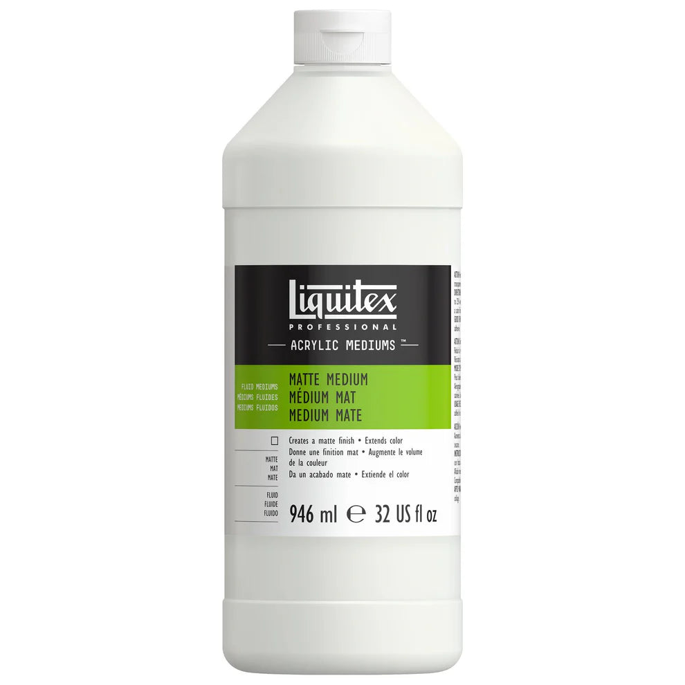 Liquitex 5132 Professional Matte Medium, 946ml (32oz)