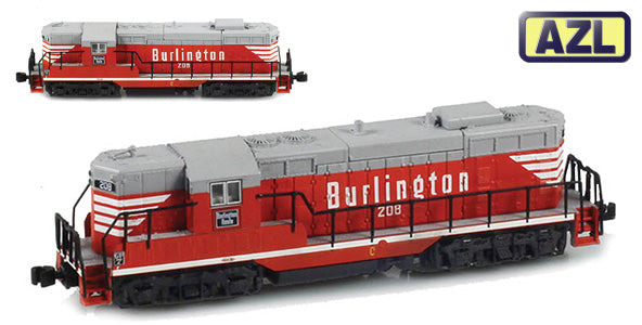 AZL Z-Scale 62010-3 CB&Q GP7 Diesel Locomotive #218