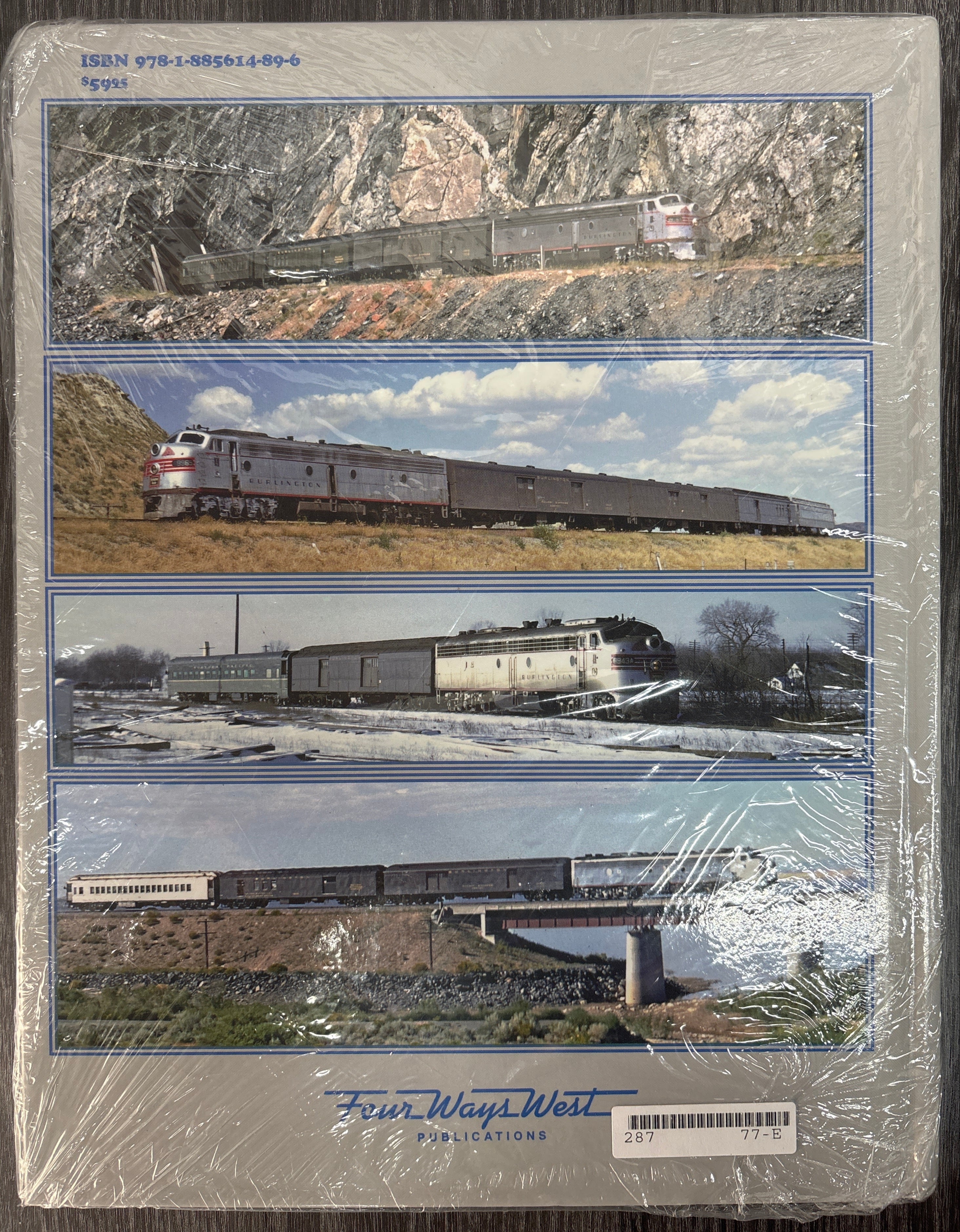 Burlington Route Passenger Trains Volume Three by John F. Strauss, Jr.