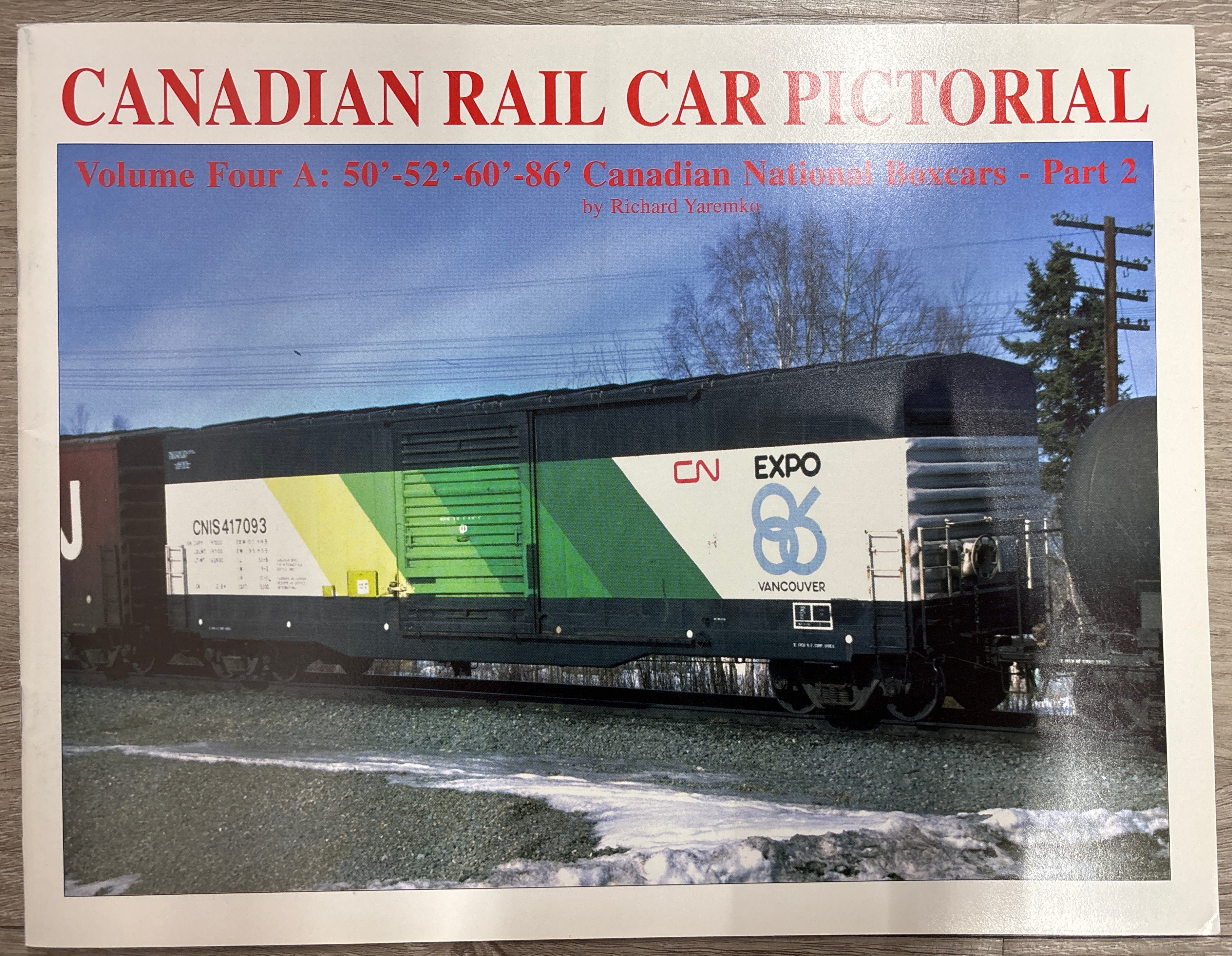Canadian Rail Car Pictorial - Volume 04A, by Richard Yaremko, Prairie Rail