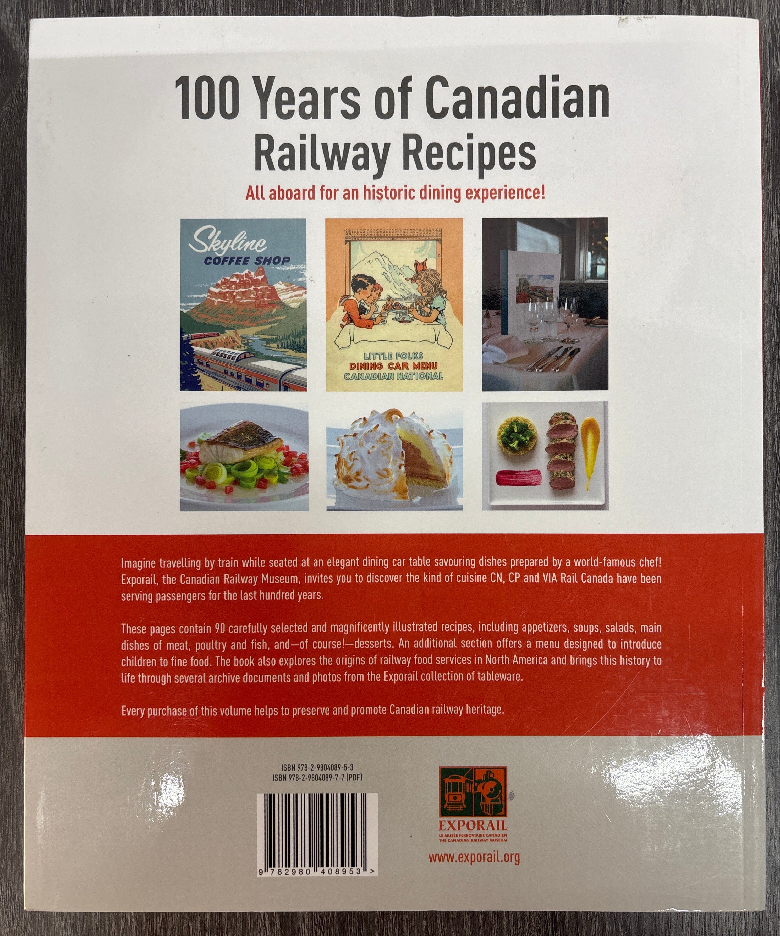 100 Years of Canadian Railway Recipes: All aboard for an historic dining experience!