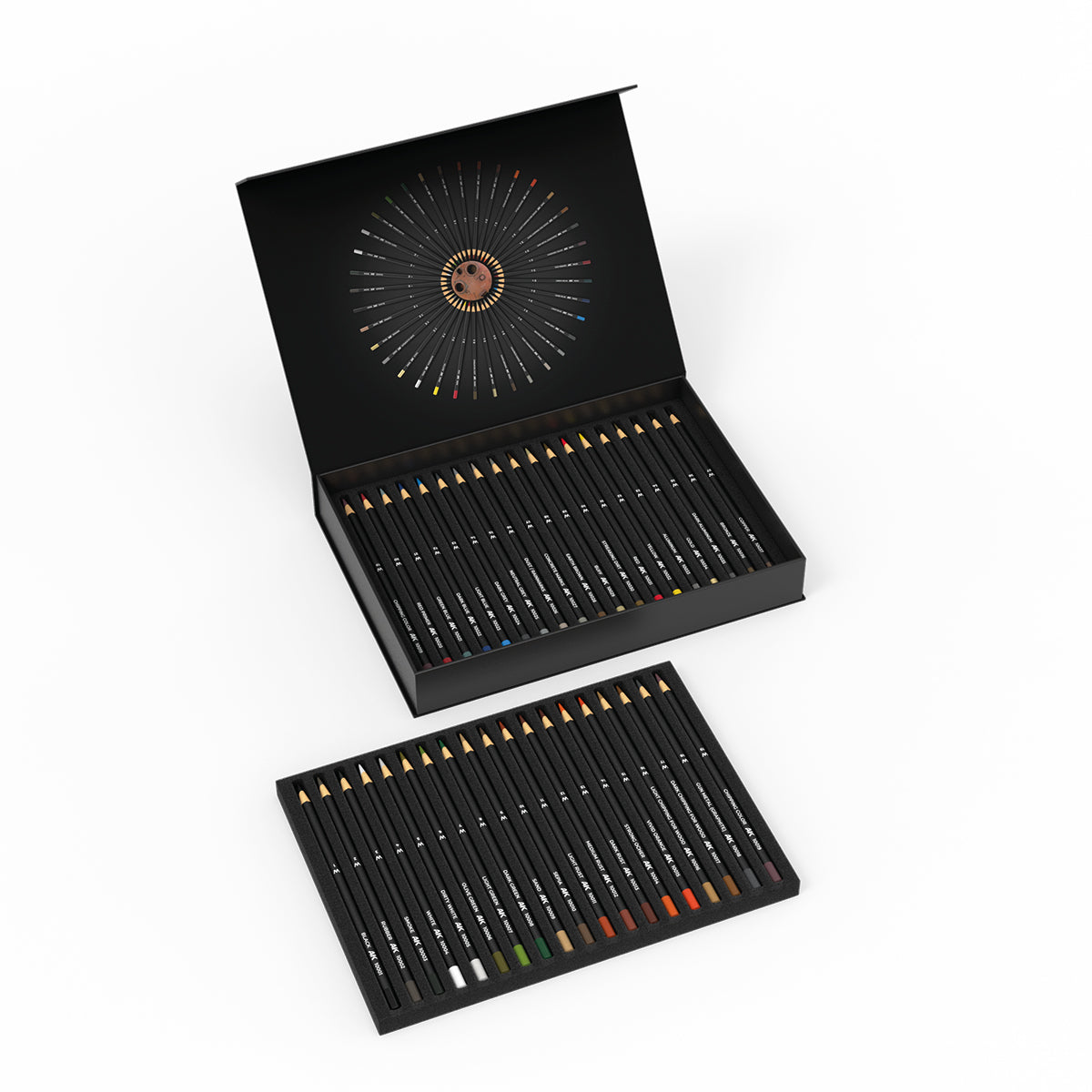 AK Interactive AK10047 Weathering Pencils - Full Range Boxed (All 37 Colours)