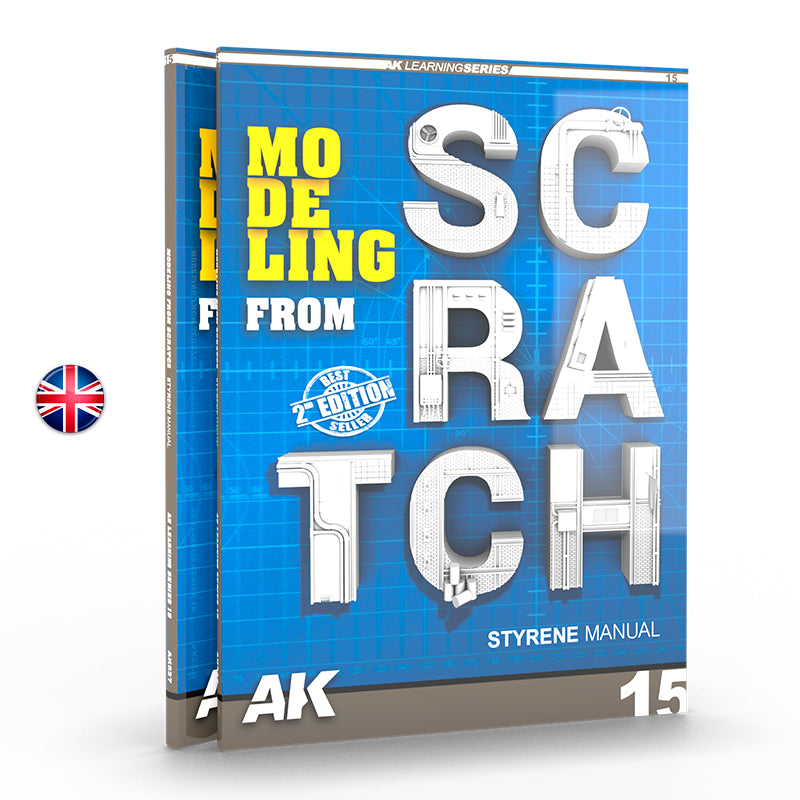 AK Interactive AK527 - Modelling from Scratch - Styrene Manual - 87 pages