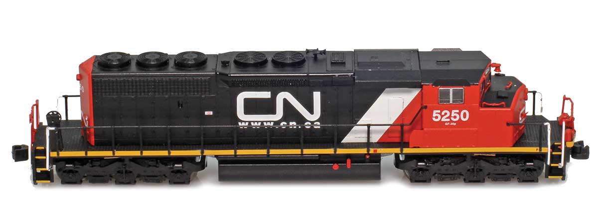 AZL Z Scale 64226-2 SD40-2W Diesel Locomotive Canadian National #5258