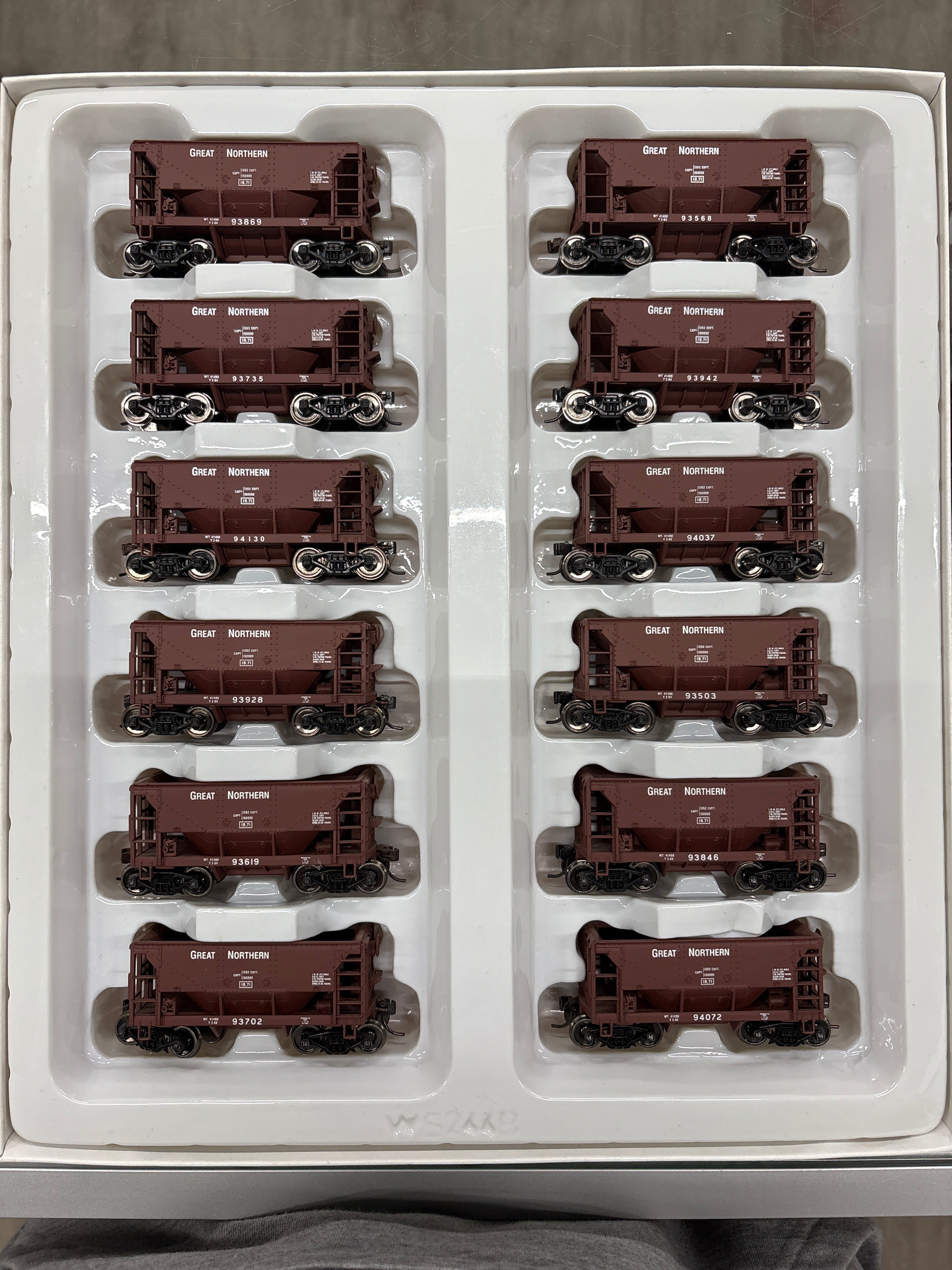 Walthers Ore Cars 12 Pack Great Northern