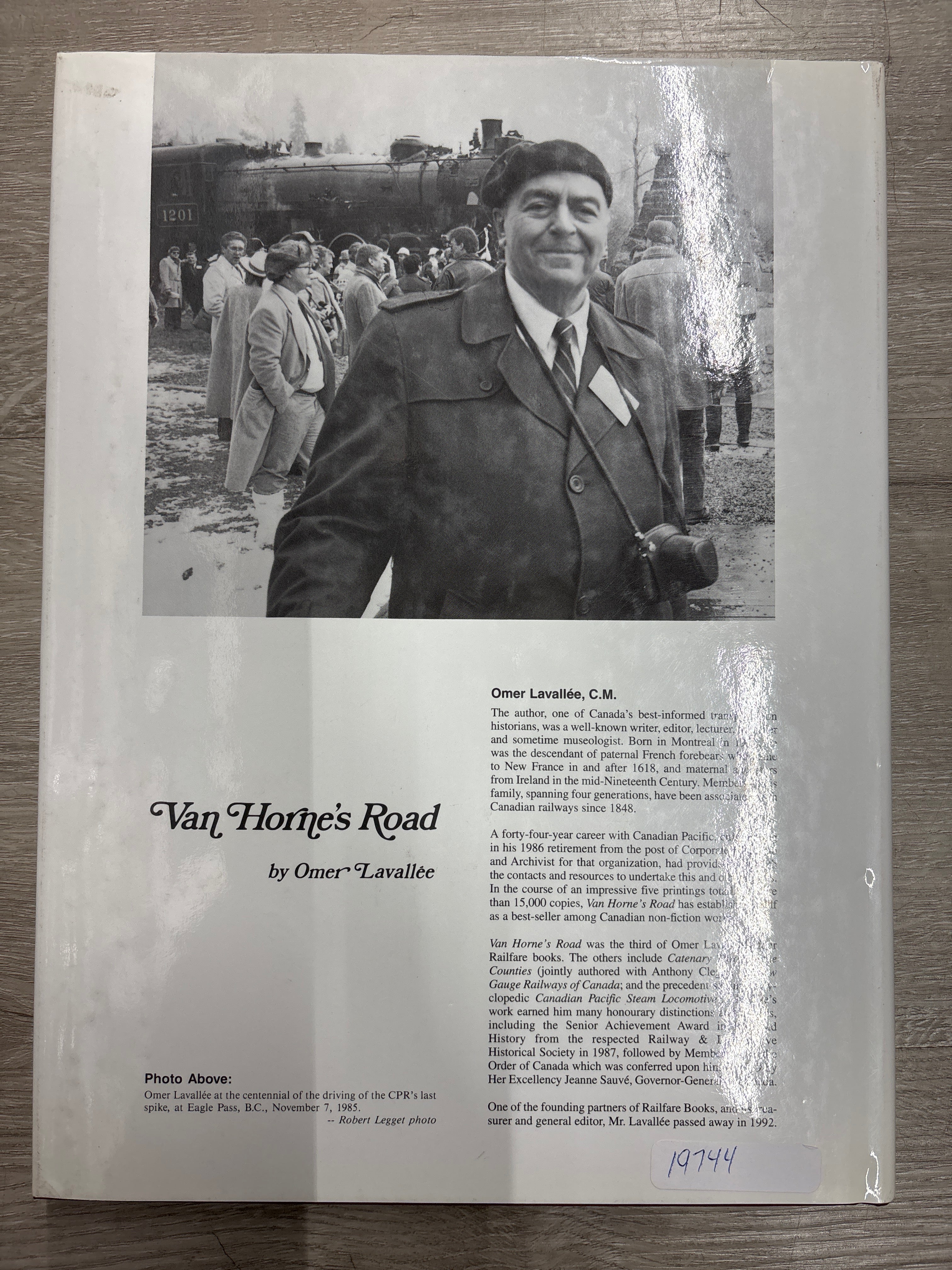 Fitzhenry and Whiteside Van Horne's Road by Omer Lavallee