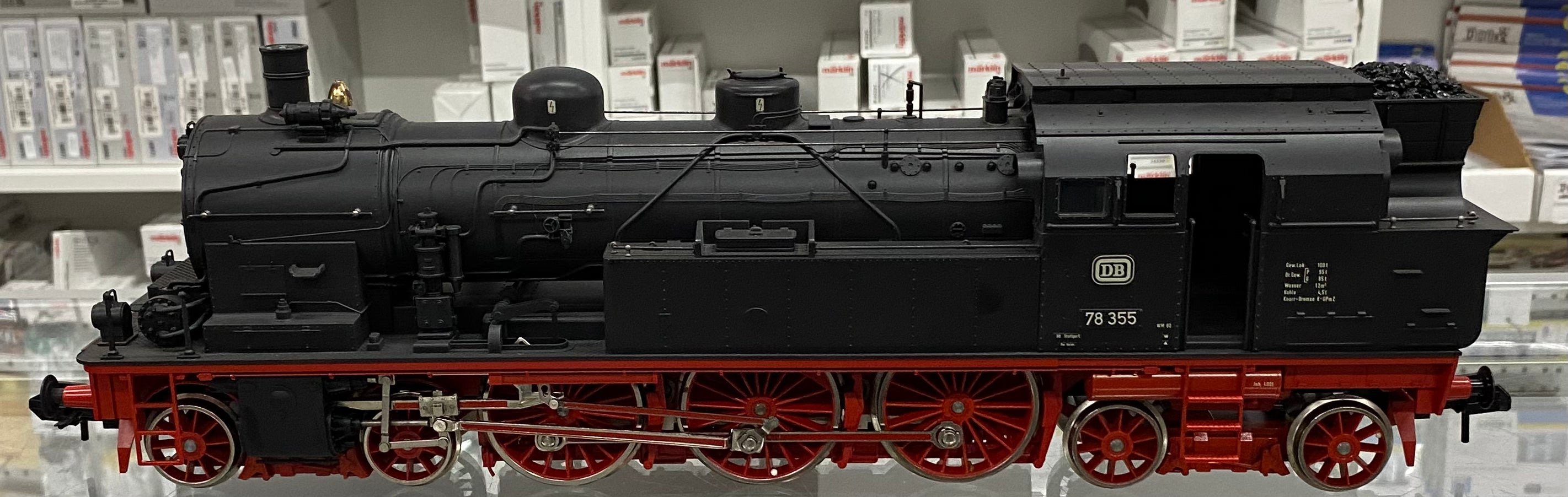 Marklin 5746 1 DB BR 78 Class 4-6-4 Tank Steam Locomotive Smoke Unit 78 355 Analog DC