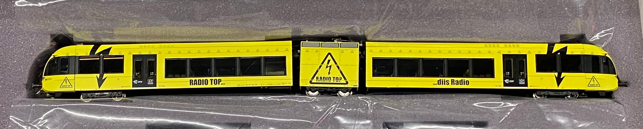 HAG 34009-20 HO SBB-CFF-FFS GTW 2/6 Elektrotriebwagen (TOP Blitz) 707-5 DCC