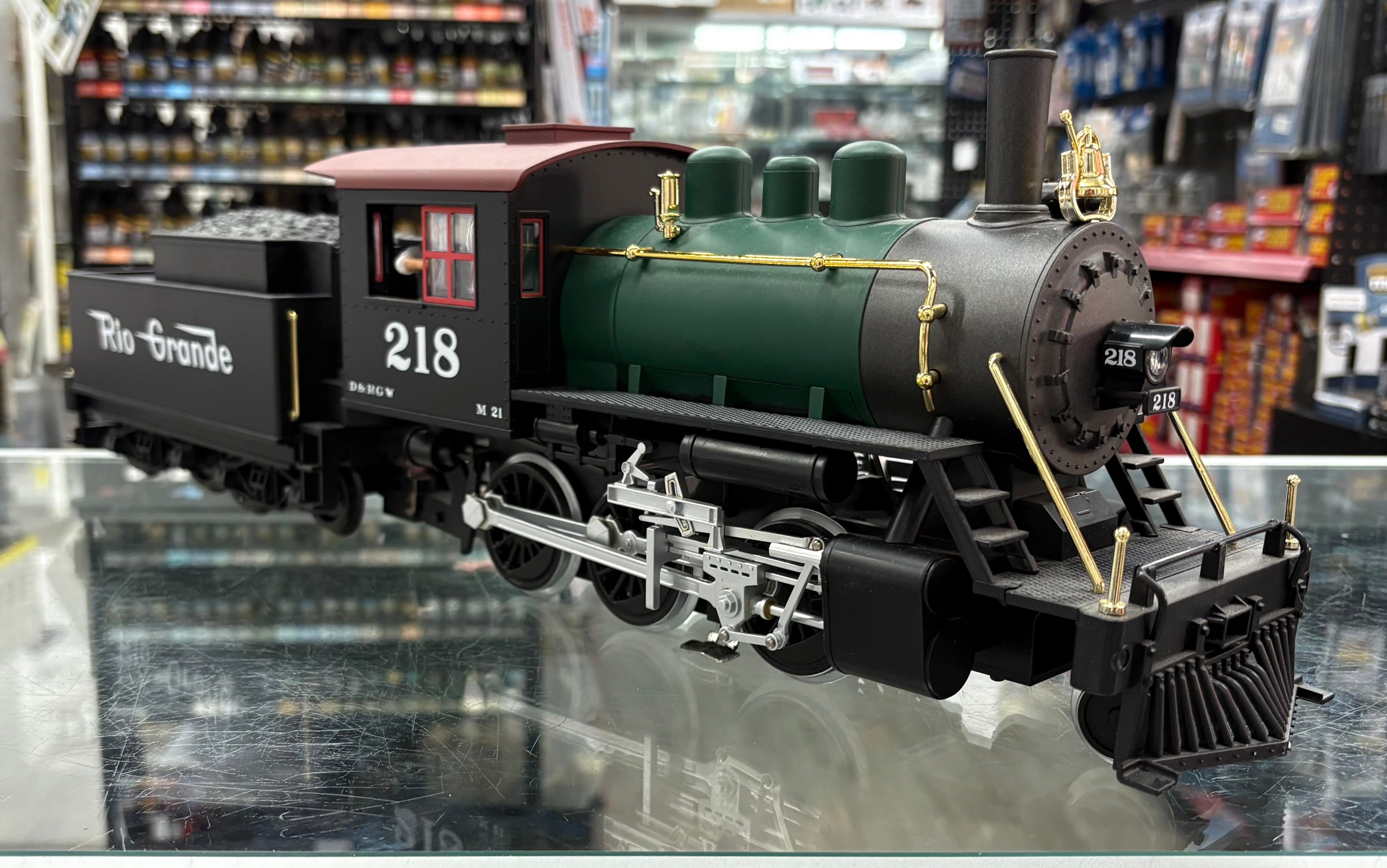 Piko 38210 G 2-6-0 Steam Locomotive Denver and Rio Grande Western (DRGW) 218 Analog DC
