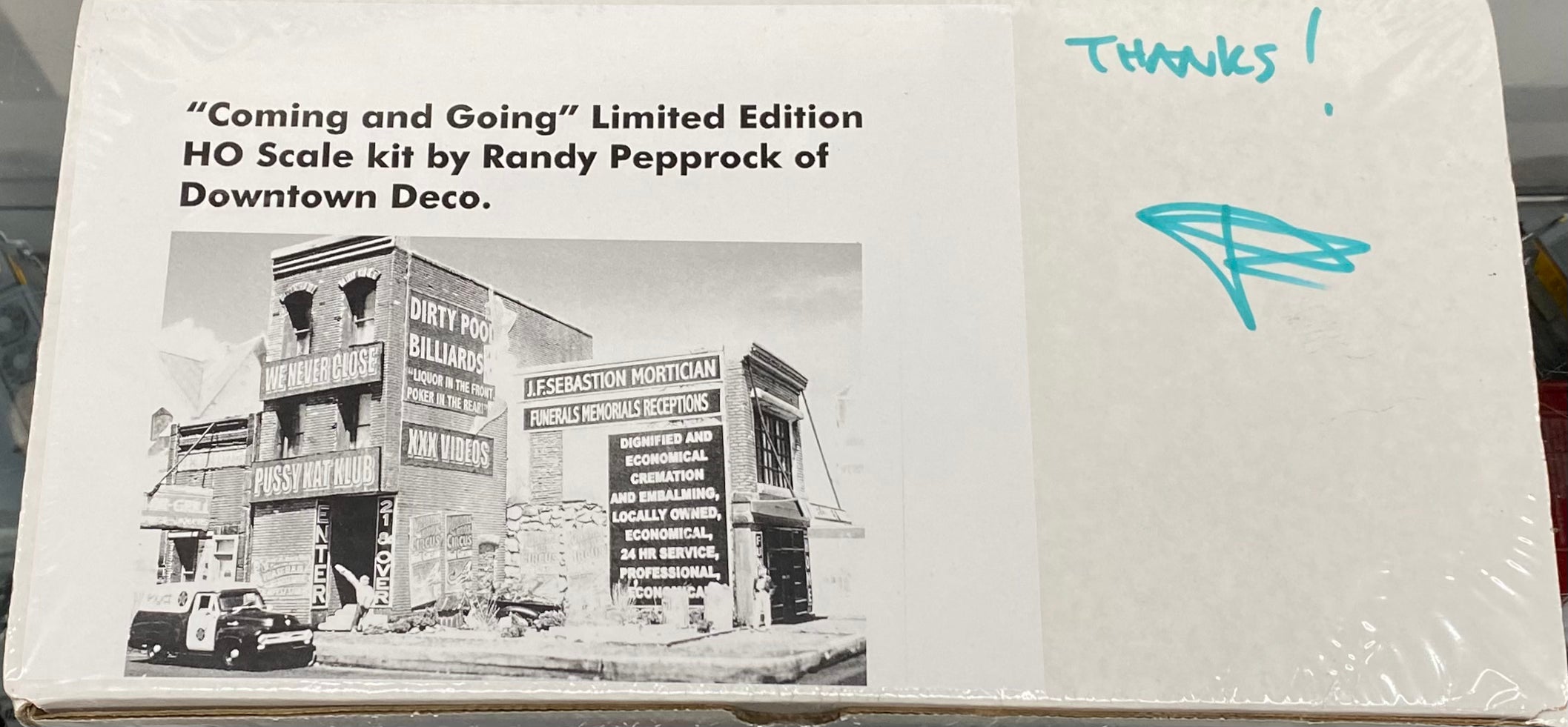 Downtown Deco. CAG HO Coming and Going Limited Edition by Randy Pepprock