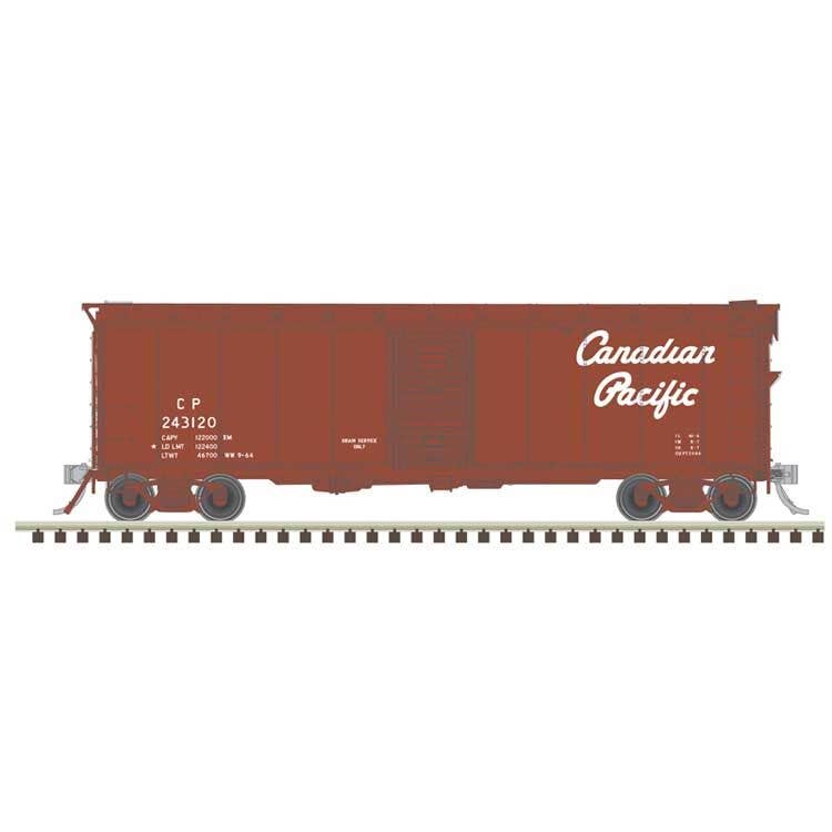 Atlas HO 20007902 40' Minibox Boxcar - Master(R) - Canadian Pacific #404394 (Boxcar Red, Script Lettering)