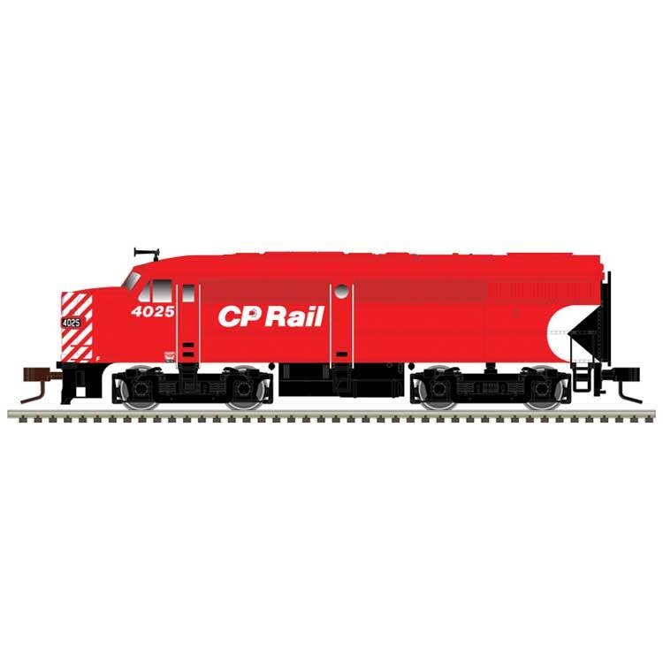 Atlas N 40005055 Alco FA1 Large Numberboards - Standard DC - Master(R) Silver - Canadian Pacific #4020 (Action Red, white, black, Multimark Logo)