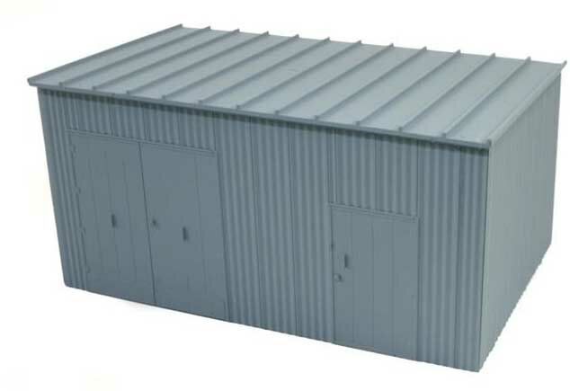 Atlas BLMA4305 Trackside Equipment Shed - Assembled