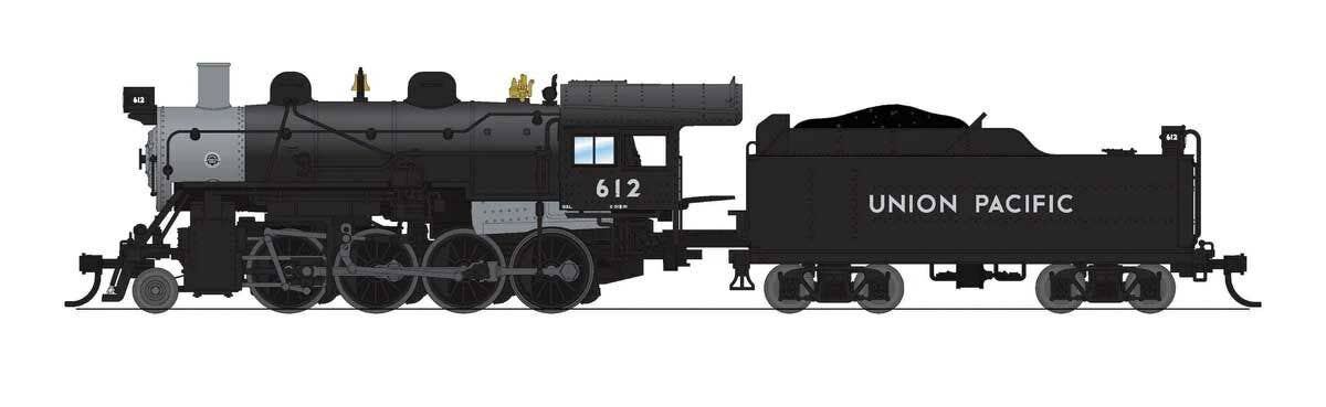 Broadway Limited Imports N 8390 2-8-0 Consolidation - Sound, Smoke and DCC Paragon4(TM) - Union Pacific #615 (black, graphite)