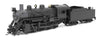 Broadway Limited Imports N 8391 2-8-0 Consolidation - Sound, Smoke and DCC Paragon4(TM) - Painted, Unlettered (black, graphite)