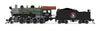 Broadway Limited Imports N 8401 2-8-0 Consolidation - Standard DC - Stealth - Great Northern #1143 (green, black, graphite, Tuscan)