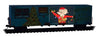 Micro Trains N 10200854 60' Excess-Height Double-Plug-Door Boxcar - 2025 Micro-Mouse Christmas Car (Illuminated Version)