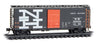 Micro Trains N 2000557 40' Single-Door Boxcar - New Haven #36841 (1956 Scheme, black, Vermillion, white, Large NH)