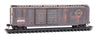Micro Trains N 3444500 50' Double-Door Boxcar - Erie #67070 (Weathered, Boxcar Red, CR Family Series Car #2)