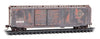 Micro Trains N 3444500 50' Double-Door Boxcar - Erie #67070 (Weathered, Boxcar Red, CR Family Series Car #2)