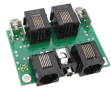 NCE A 207 UTP Cab Bus Fascia Panel - RJ12 (Telephone Type) Connectors
