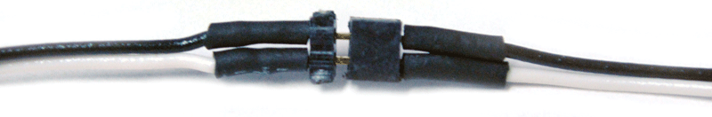 TCS 1473 2-Pin Micro Connector - .098 x .06 x .12" with 6" Wire Leads