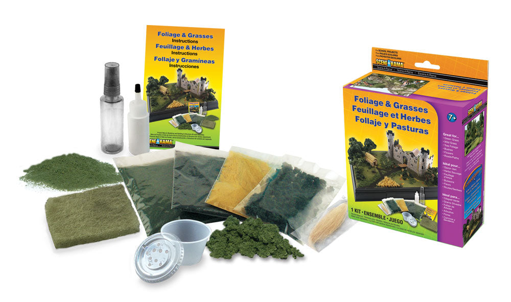 Woodland Scenics 4120 Kit-Bush/Foliage/ Grasses