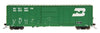 Intermountain HO 47504 Pullman-Standard 5277 Cu.Ft. Exterior-Post Boxcar - Pinnacle - Burlington Northern (Cascade Green, white, Medium Logo)