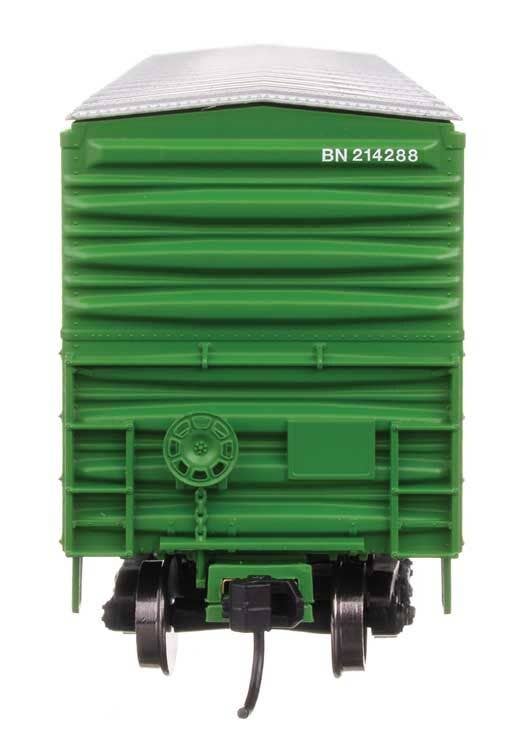 Walthers HO 46026 50' ACF Exterior Post Dreadnaught End Plate B Boxcar - Burlington Northern #214288