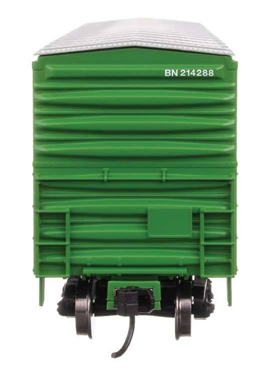Walthers HO 46026 50' ACF Exterior Post Dreadnaught End Plate B Boxcar - Burlington Northern #214288