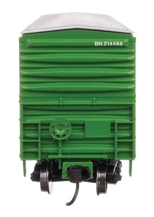 Walthers HO 46027 50' ACF Exterior Post Dreadnaught End Plate B Boxcar - Burlington Northern #214266
