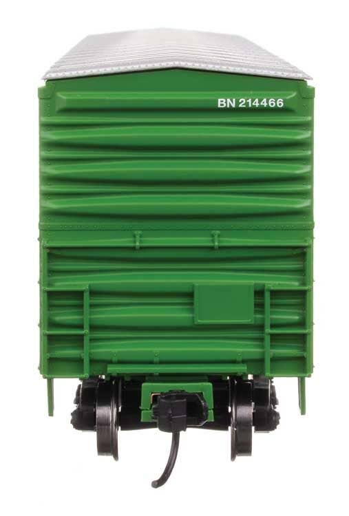 Walthers HO 46027 50' ACF Exterior Post Dreadnaught End Plate B Boxcar - Burlington Northern #214266