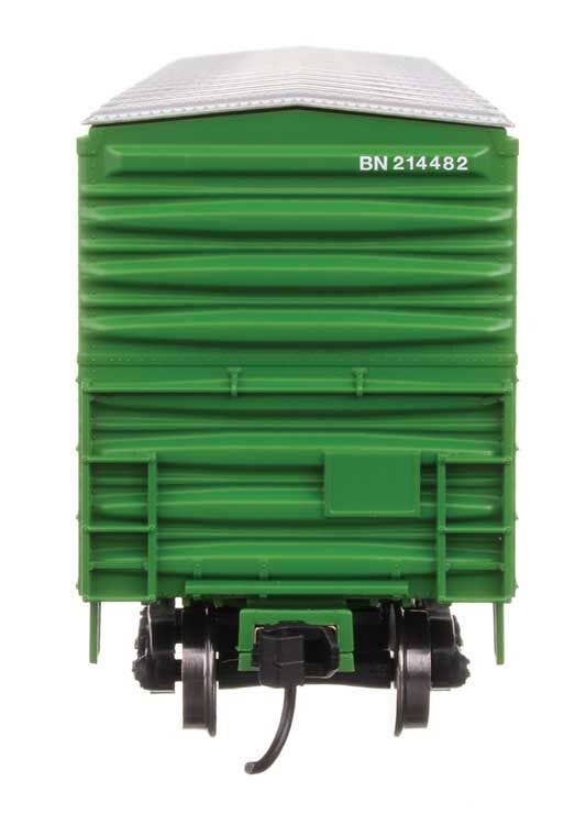 Walthers HO 46028 50' ACF Exterior Post Dreadnaught End Plate B Boxcar - Burlington Northern #214482