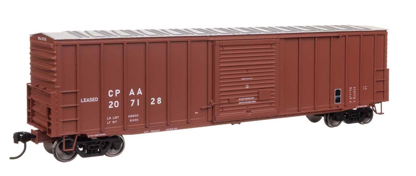 Walthers HO 46034 50' ACF Exterior Post Dreadnaught End Plate B Boxcar - Canadian Pacific #207128