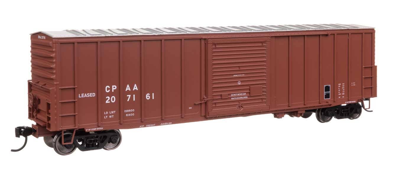 Walthers HO 46036 50' ACF Exterior Post Dreadnaught End Plate B Boxcar - Canadian Pacific #207161