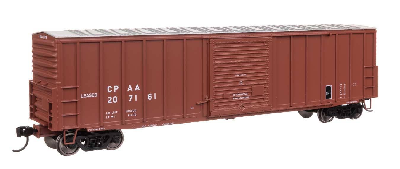 Walthers HO 46036 50' ACF Exterior Post Dreadnaught End Plate B Boxcar - Canadian Pacific #207161