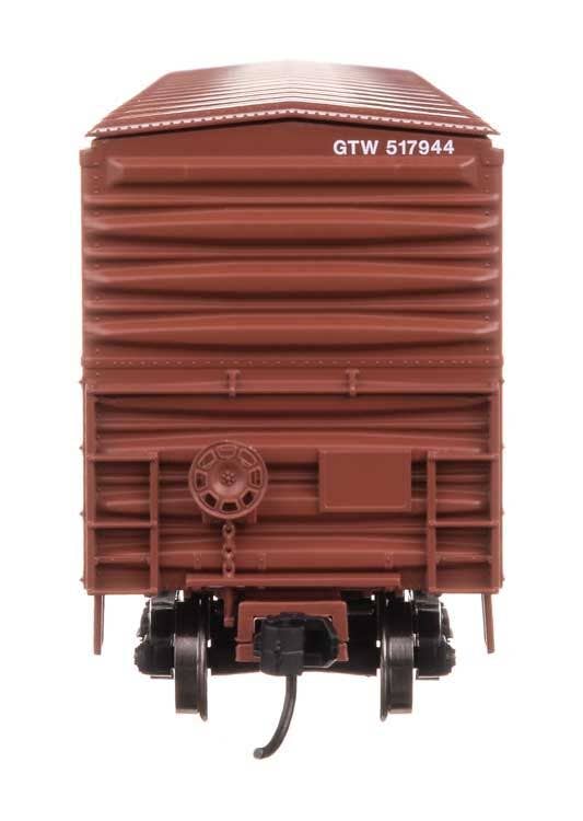 Walthers HO 46042 50' ACF Exterior Post Dreadnaught End Plate B Boxcar - Grand Trunk Western #517944