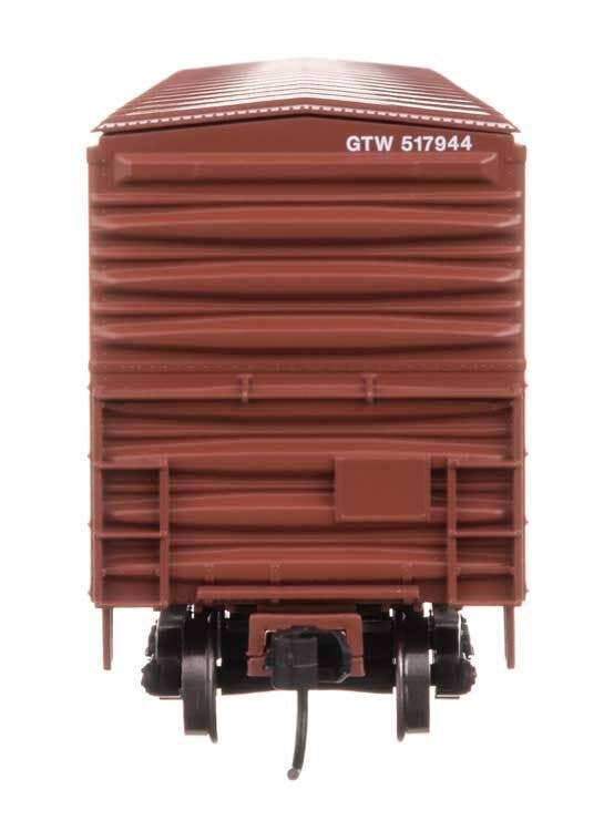 Walthers HO 46042 50' ACF Exterior Post Dreadnaught End Plate B Boxcar - Grand Trunk Western #517944