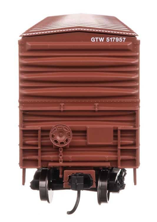 Walthers HO 46043 50' ACF Exterior Post Dreadnaught End Plate B Boxcar - Grand Trunk Western #517957