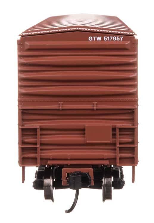 Walthers HO 46043 50' ACF Exterior Post Dreadnaught End Plate B Boxcar - Grand Trunk Western #517957
